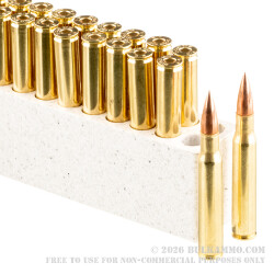 20 Rounds of 30-06 Springfield (M1 Garand) Ammo by Winchester WWII Victory Series - 150gr FMJ