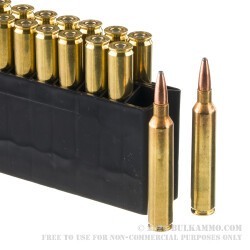 20 Rounds of 7mm Rem Ultra Mag Ammo by Remington Core-Lokt - 150gr PSP