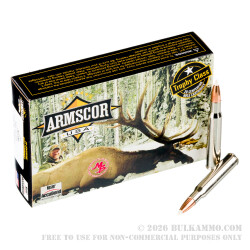 20 Rounds of 30-06 Springfield Ammo by Armscor USA - 165gr AccuBond