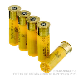 250 Rounds of 20ga Ammo by Federal Game Load Upland Hi-Brass - 1 ounce #4 shot 250 Rounds of 20ga Ammo by Federal Game Load Upland Hi-Brass - 1 ounce #4 shot