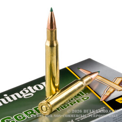 200 Rounds of 30-06 Springfield Ammo by Remington Core-Lokt Tipped - 180gr Polymer Tipped
