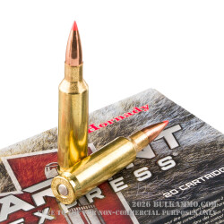 200 Rounds of 6.5mm Creedmoor Ammo by Hornady Varmint Express - 95gr V-MAX