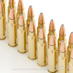 20 Rounds of 6.8 SPC Ammo by Remington Core-Lokt Ultra Bonded - 115gr PSP