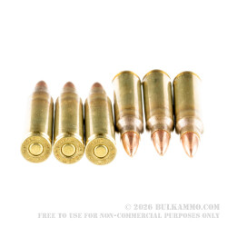 500 Rounds of 5.56x45 Ammo by Hornady Frontier - 62gr FMJ