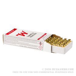 50 Rounds of .40 S&W Ammo by Winchester - 180gr FMJ