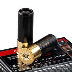 100 Rounds of 12ga Ammo by Winchester Defender - 1 ounce segmented rifled slug
