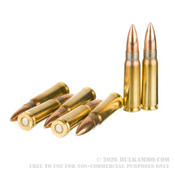1000 Rounds of 7.62x39 Ammo by Norma - 124gr FMJ 1000 Rounds of 7.62x39 Ammo by Norma - 124gr FMJ