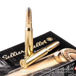 20 Rounds of 8x57mm JR Mauser Ammo by Sellier & Bellot - 196gr SP
