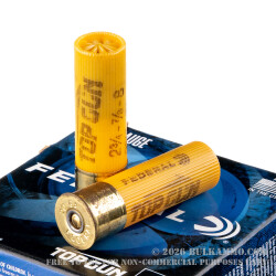 250 Rounds of 20ga Ammo by Federal Top Gun Sporting - 7/8 ounce #8 shot