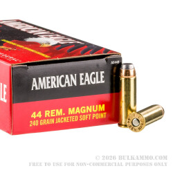 50 Rounds of .44 Mag Ammo by Federal - 240gr SP