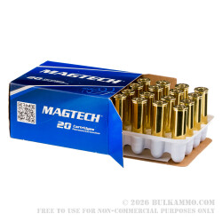 20 Rounds of .454 Casull Ammo by Magtech - 260gr SJSP