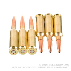 100 Rounds of 6.5 Creedmoor Ammo by Black Hills Ammunition Gold - 130gr Dual Performance 100 Rounds of 6.5 Creedmoor Ammo by Black Hills Ammunition Gold - 130gr Dual Performance