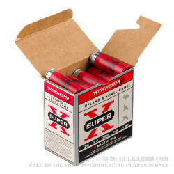250 Rounds of 12ga Ammo by Winchester Super-X - 1 1/8 ounce #7 1/2 shot