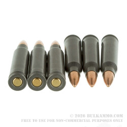 20 Rounds of .223 Ammo by Wolf WPA Polyformance - 62gr FMJ 20 Rounds of .223 Ammo by Wolf WPA Polyformance - 62gr FMJ