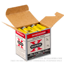 250 Rounds of 20ga Ammo by Winchester Super-X - 1 ounce #8 shot