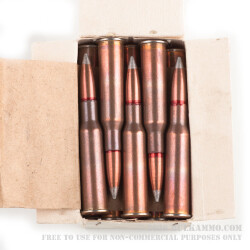 440 Rounds of 7.62x54r Ammo by Bulgarian Surplus - 149gr FMJ 440 Rounds of 7.62x54r Ammo by Bulgarian Surplus - 149gr FMJ
