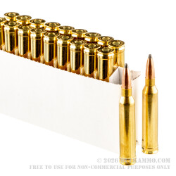 20 Rounds of 7mm Rem Mag Ammo by Prvi Partizan - 174gr PSPBT
