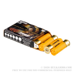 5 Rounds of 20ga Ammo by Federal Vital-Shok - 1 ounce #3 buck