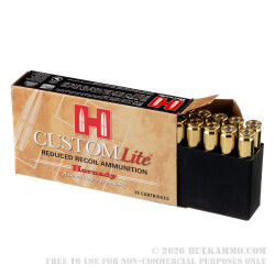 200 Rounds of .308 Win Ammo by Hornady Custom Lite - 125gr SST