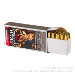 200 Rounds of 30-30 Win Ammo by Winchester Deer Season XP - 150gr Extreme Point