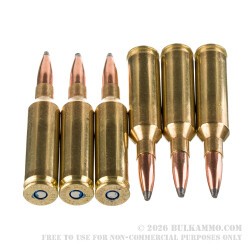 20 Rounds of 6mm Creedmoor Ammo by Remington Core-Lokt - 100gr PSP
