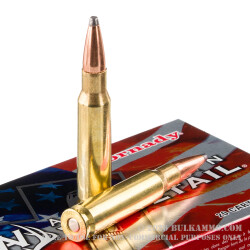 200 Rounds of .308 Win Ammo by Hornady American Whitetail - 165gr InterLock SP