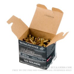 125 Rounds of .300 AAC Blackout Ammo by Winchester Super Suppressed - 200gr Open Tip