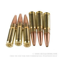125 Rounds of .300 AAC Blackout Ammo by Winchester Super Suppressed - 200gr Open Tip