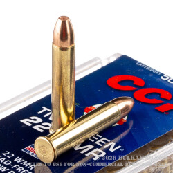2000 Rounds of .22 WMR Ammo by CCI TNT Green - 30gr HP