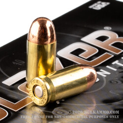 1000 Rounds of .380 ACP Ammo by Blazer Brass - 95gr FMJ