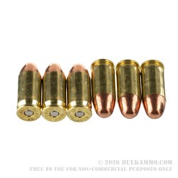 50 Rounds of 45 ACP Ammo by Blazer Brass Clean-Fire Suppressor - 230gr TMJ