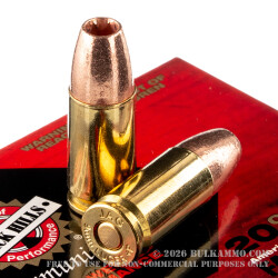 20 Rounds of 9mm Luger Ammo by Black Hills Ammunition - +P 115gr JHP