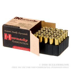 25 Rounds of .38 Spl Ammo by Hornady - 158gr JHP