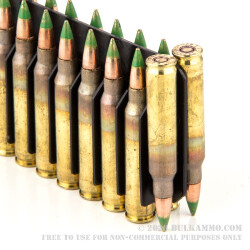 500 Rounds of 5.56x45 Ammo by Federal American Eagle - 62gr FMJBT XM855