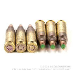 500 Rounds of 5.56x45 Ammo by Federal American Eagle - 62gr FMJBT XM855