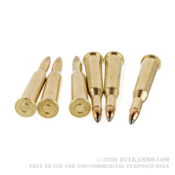 20 Rounds of 5.6x52mm Rimmed Ammo by Sellier & Bellot - 70gr SP 20 Rounds of 5.6x52mm Rimmed Ammo by Sellier & Bellot - 70gr SP