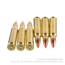 20 Rounds of 30-06 Springfield Ammo by Hornady American Whitetail Tipped - 165gr SST