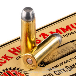 50 Rounds of .44-40 Win Ammo by Black Hills Authentic Cowboy Action - 200gr RNFP