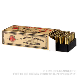 50 Rounds of .44-40 Win Ammo by Black Hills Authentic Cowboy Action - 200gr RNFP