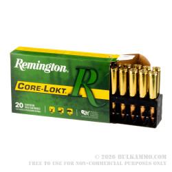 200 Rounds of 30-06 Springfield Ammo by Remington - 125gr PSP