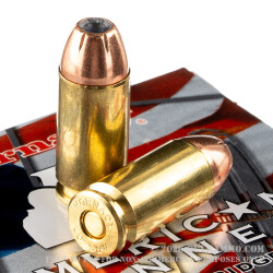 20 Rounds of .40 S&W Ammo by Hornady American Gunner - 180gr XTP JHP