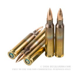500 Rounds of 5.56x45 Ammo by Federal American Eagle - 55gr FMJBT