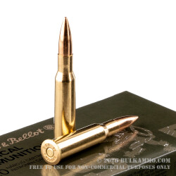 20 Rounds of 7.62x54r Ammo by Sellier & Bellot - 180gr FMJ