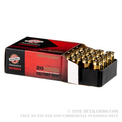 20 Rounds of .45 ACP Ammo by Black Hills Ammunition - +P 185gr TAC-XP HP