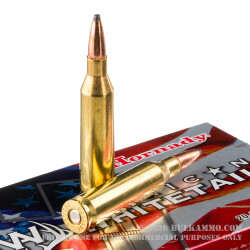 200 Rounds of .243 Win Ammo by Hornady American Whitetail - 100gr SPBT