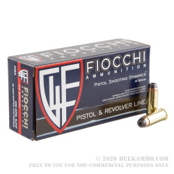 50 Rounds of .44 S&W Spl Ammo by Fiocchi - 200gr SJHP 50 Rounds of .44 S&W Spl Ammo by Fiocchi - 200gr SJHP