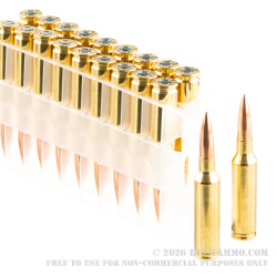 100 Rounds of 6.5 Creedmoor Ammo by Federal American Eagle in Ammo Can - 120gr OTM