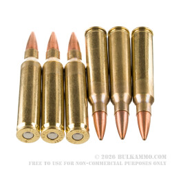 200 Rounds of .223 Ammo by Fiocchi Hyperformance SBR Enhanced - 77gr HPBT MatchKing