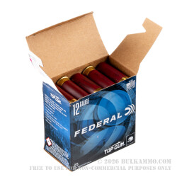 25 Rounds of 12ga Ammo by Federal - Top Gun - 1 ounce #7 1/2 lead shot