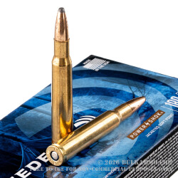 20 Rounds of 30-06 Springfield Ammo by Federal Power-Shok - 180gr SP